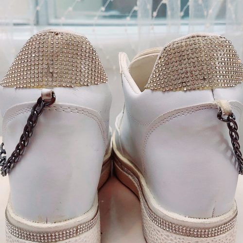 کفش اسپرت نگین دار مجلسی