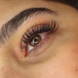 مدل برای اکستنشن مژه و لیفت ابرو