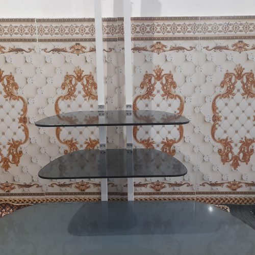 زیر تلویزیونی شیشه ایی