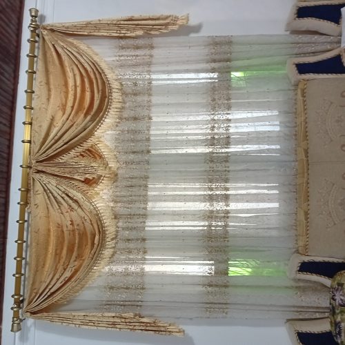 مبل فرش پرده پشتی