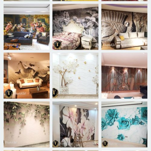 کل تهران نصاب نصب ترمووال tv ماربل شیت کاغذدیواری