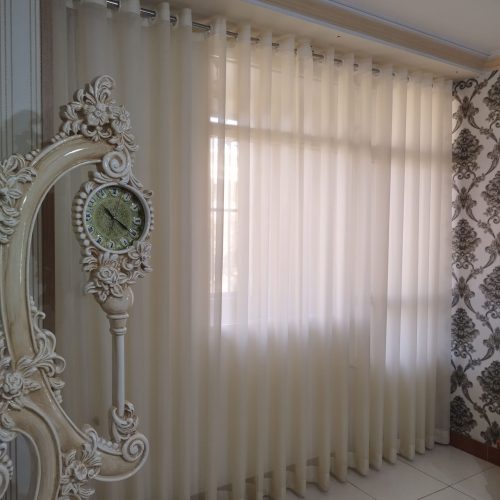 پرده پانچ شاین دار درحد نو