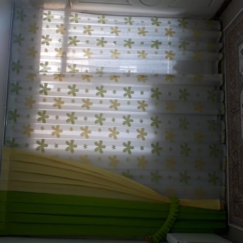 پرده سالن پذیرای و اتاق خواب در حد نو