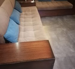 مبل ال دست دوم چوبی ،سالم