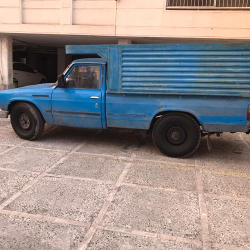 نیسان وانت 87بی رنگ دوگانه کارخونه