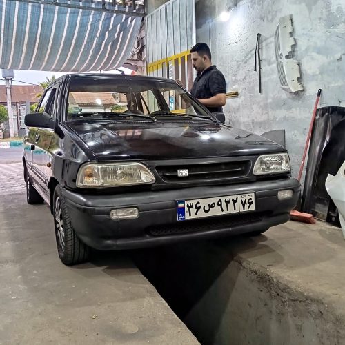 پراید صبا  دو گانه سوز سی إن جی