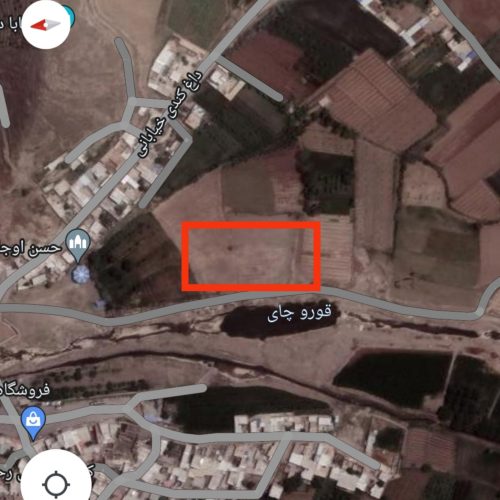 زمین خالی برای ساخت وسازبه متراژ  165