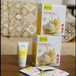 پودر جوانه گندم و سبوس برنج و چند غله