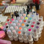 کلیه وسایل ناخن کاملا نو