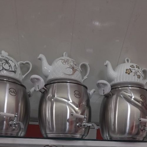 کتری و قوری شیر دار