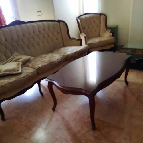 مبلمان فرانسوی استیل یک ست