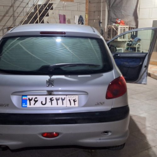 پژو ۲۰۶ صندوقدار مدل ۸۳