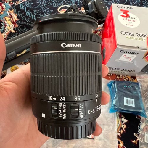 دوربین نو 2000D با تجهیزات