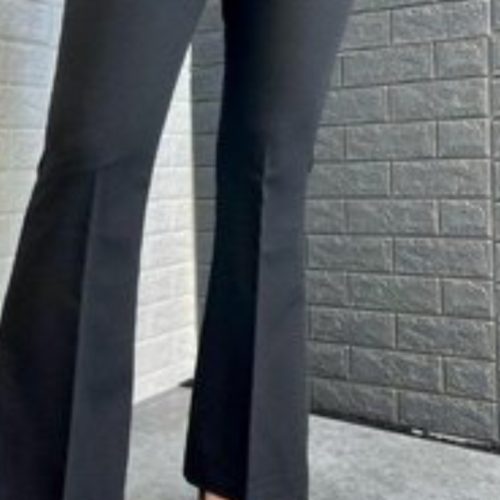 شلوار دمپاگشادمشکی بیرونی