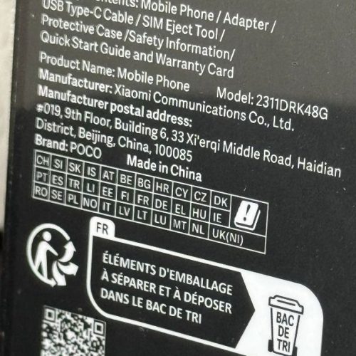 شیائومی X6 PORO با ظرفیت 512 و رم 12 در تهران(شهریار)