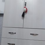 کمد سفید ام دی اف چوبی