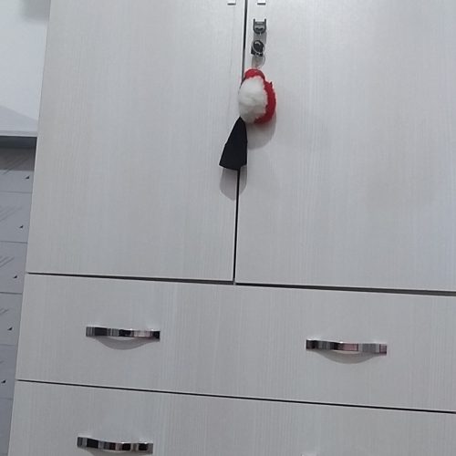 کمد سفید ام دی اف چوبی