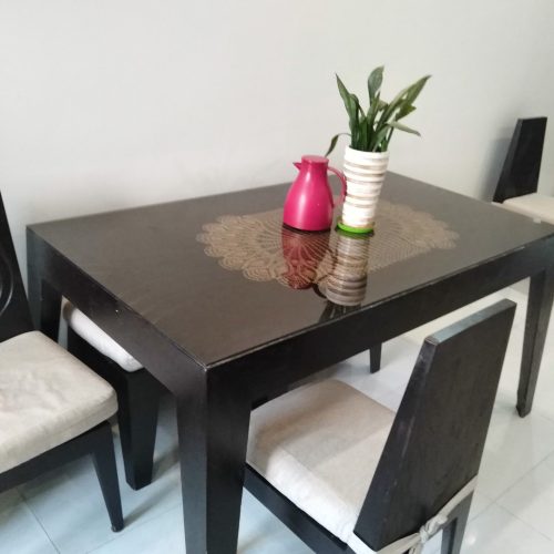 میز نهار خوری 6 نفره ام دی اف