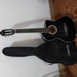 گیتار کلاسیک (کلاریس) آلن خور با تمام وسایل(کیف،کاپو،پیک،گلسو…)