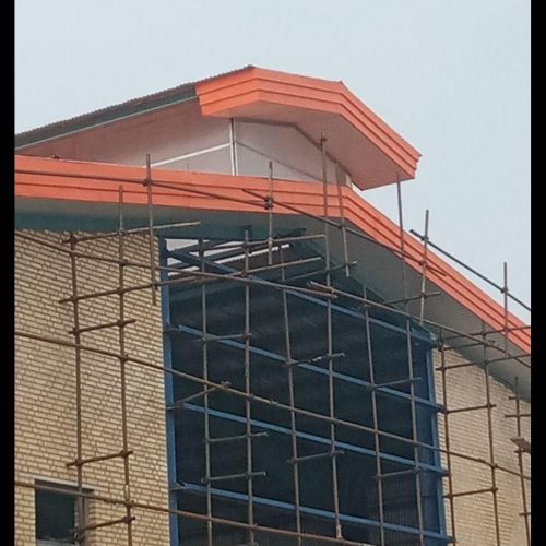 ساخت اسکلت فلزی و شیروانی و سوله ،
