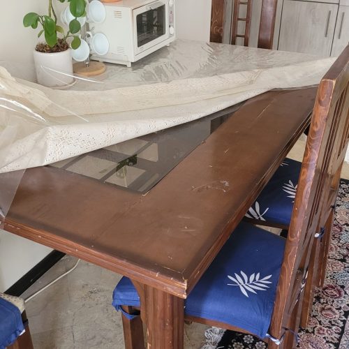 میز و صندلی غذاخوری (چهارنفره)