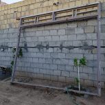 درب ماشین رو حیاطی سه لنگه