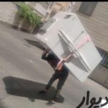 باربری حمل ونقل باراثاثیه منزل کارگر خالی اسباب کشی