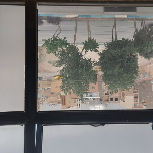 دفتر کار بر گلخانه خانه اصفهان