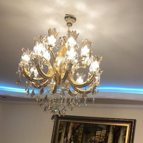 لوستر 16شاخه و12