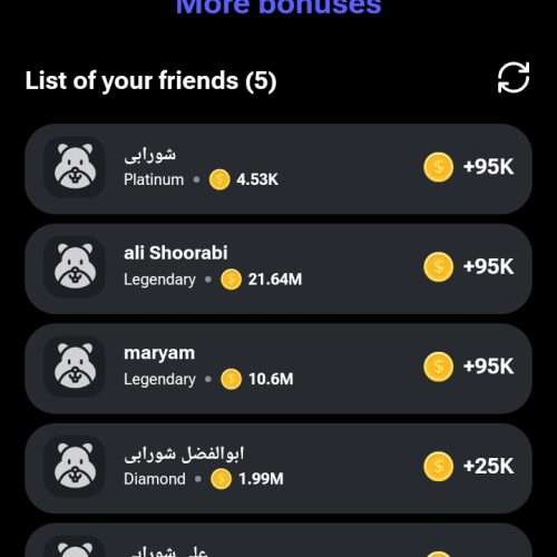 سلام 15ملیون سکه دارم و 47000سکه دارم