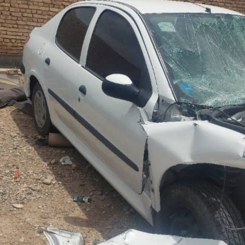 پژو 206 صندوق دار تصادفی