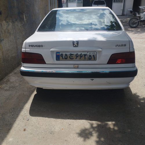 پژو پارس دوگانه کارخانه مدل 90