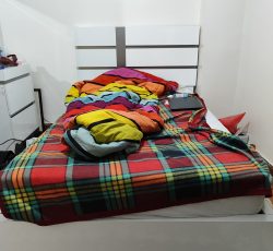 تخت کشو دار یک و نیم نفره و سرویس خواب