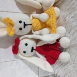 عروسک های دست بافت