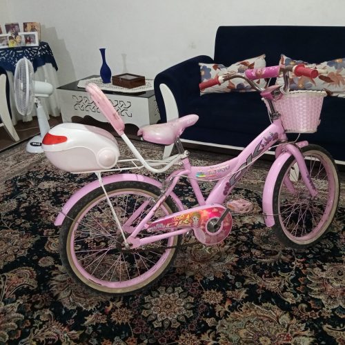 دورچرخه صورتی در حد نو