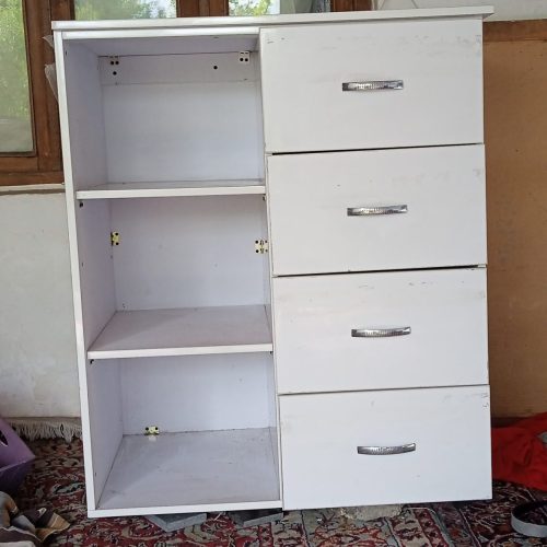 کمدچهارکشوسفید