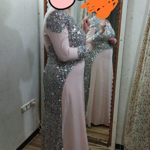 لباس مجلسی یکبار پوشیده شده