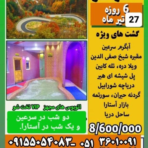 تور گروهی (مشهد سفر)