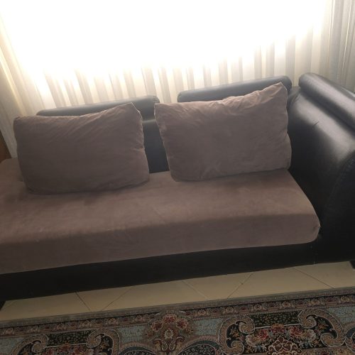 مبل همراه با میز وسط و میز عسلی  _ کنسول