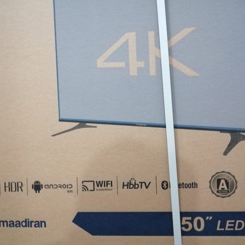 تلویزیون ال ای دی هوشمند، سایز 50 اینچ، ایکس ویژن، آکبند، مدل  50xcu745