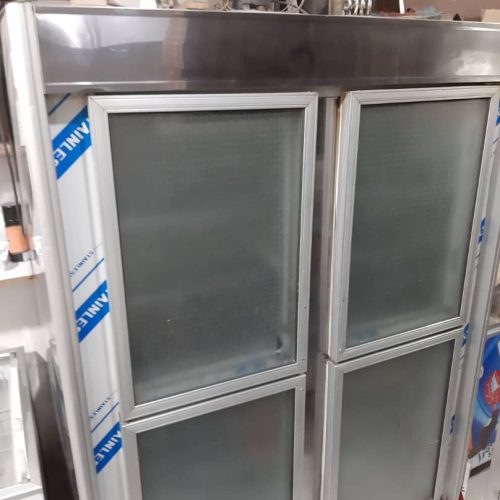 یخچال ویترینی استیل سفارشی ساخت در کنگاور