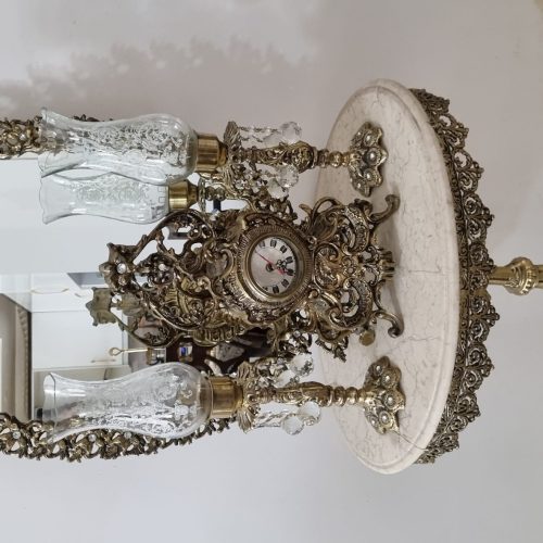 آئینه شمعدان در حد نو