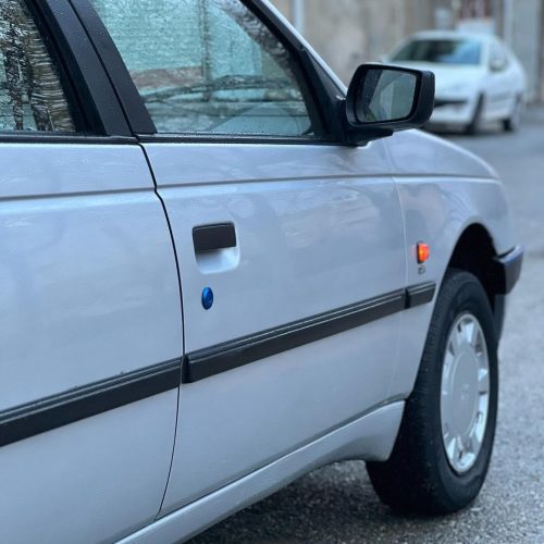 پژو 405 نقره ای مدل 87