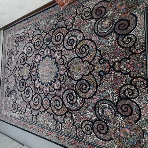 فرش سرمه ای