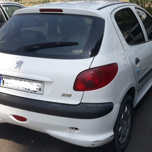 پژو206 مدل 99