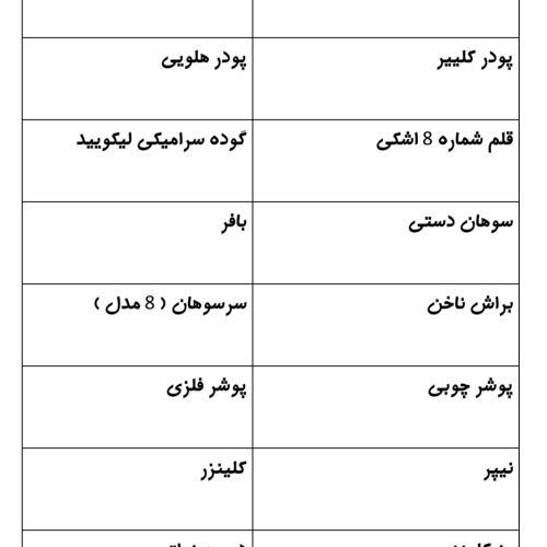 پک کامل ‌کاشت ناخن