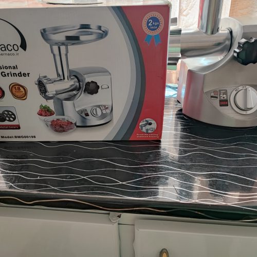 چرخ‌گوشت چندکاره تمام استیل استفاده نشده