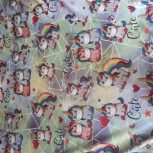 پرده اتاق خواب کودک طرح اسب تک شاخ