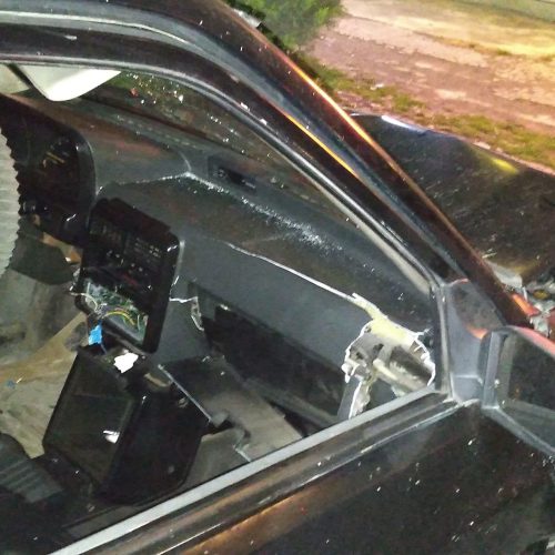 پرایدتصادفی مدل 82سرشاسی فقط ضربه خورده سقفوستون سالم