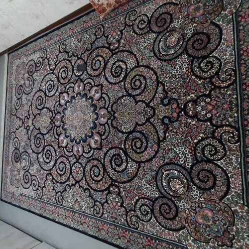 فرش سرمه ای